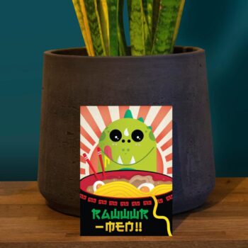 RAWWWR-MEN! A6 Postcard