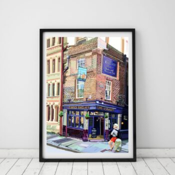 Town of Ramsgate, Wapping, East London Art Print