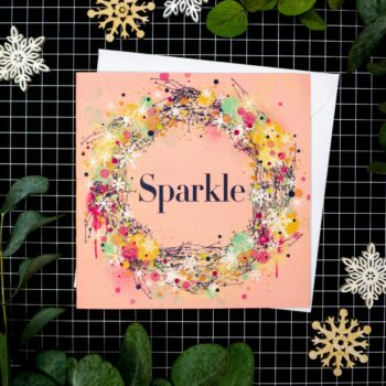 Christmas card - 'Sparkle'