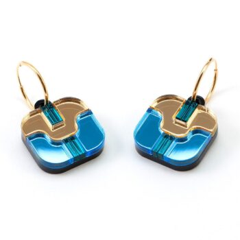 FORM058 K'AN Hoops - Ice Blue