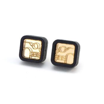 FORM052 KIMI Stud Earrings - Gold