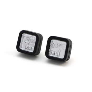FORM052 KIMI Stud Earrings - Silver