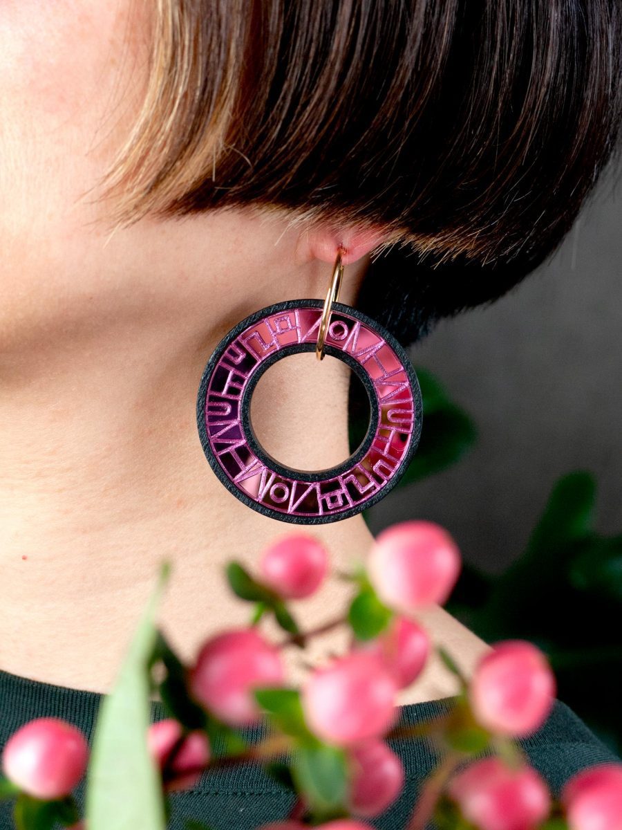 FORM062 PELOTA Hoops - Babypink
