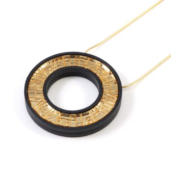 FORM065 PELOTA Necklace - Gold