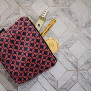 Make Up Bag - Fanfan Red