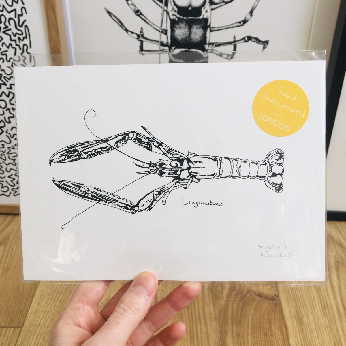 Little Langoustine print