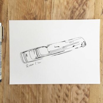 Little Razor Clam print