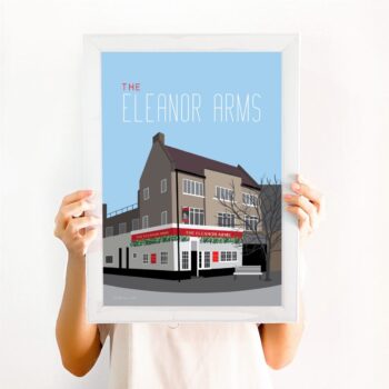 Eleanor Arms Print - East London Pub