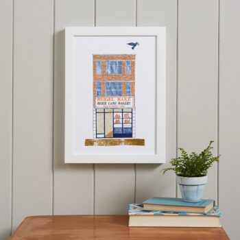 Beigel Bake A4 Risograph Print