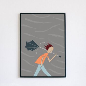 British Summer Time (Wind) print