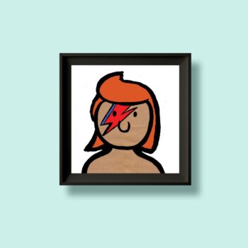 David Bowie Aladdin Sane print