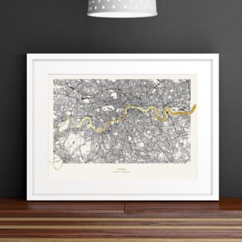 London Thames Map