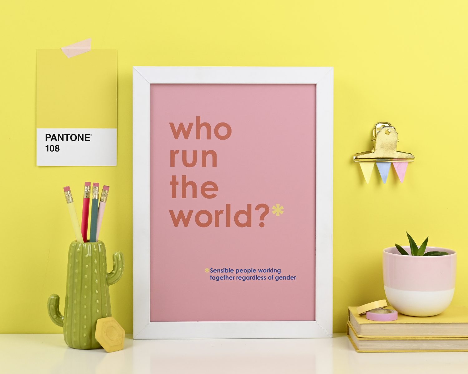 Who Run The World? - art print