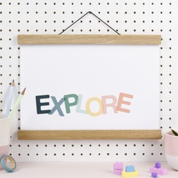 Explore - art print