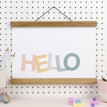 Hello - art print