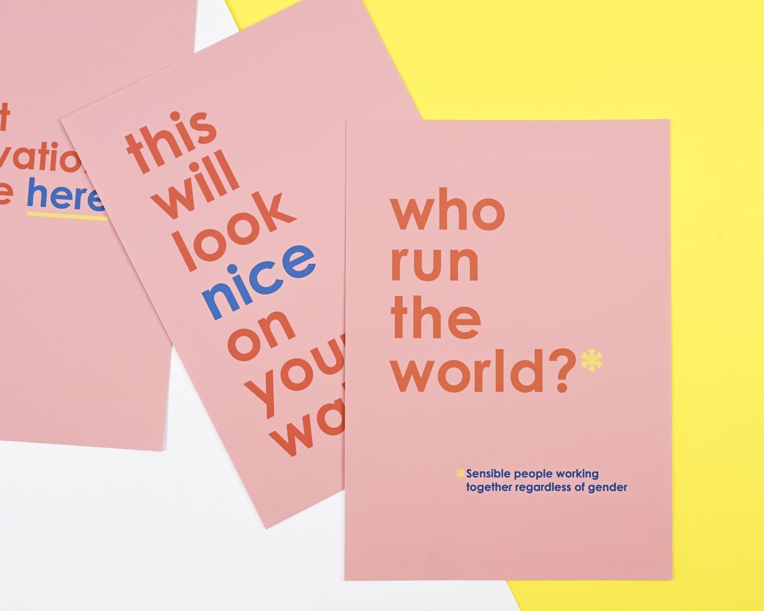 Who Run The World? - art print