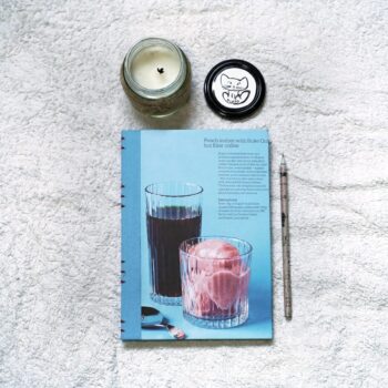 Upcycled Notebook from Coffee Industry Waste - A5 handstitched