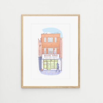 Beigel Bake Brick Lane London Artwork