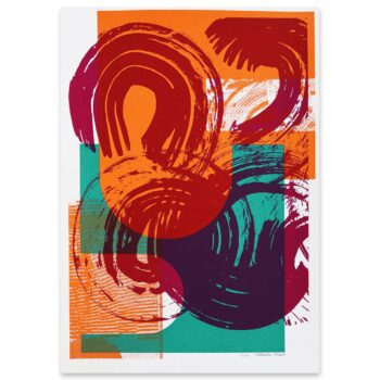 Abstract Forms Limited Edition Screen Print