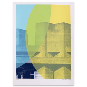 Brutal Forms II Limited Edition Screen Print
