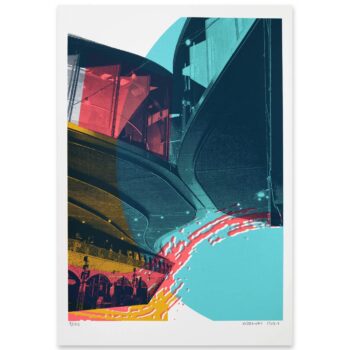 Brutal Forms IX Limited Edition Screen Print