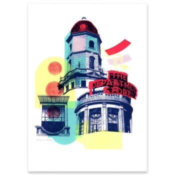 Department Store Screen Print