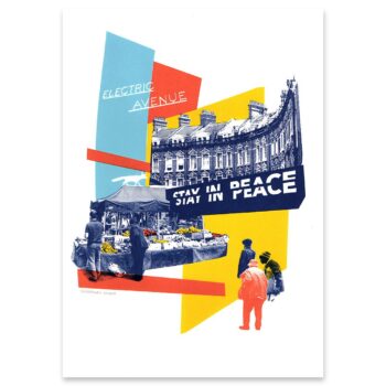 Electric Avenue Screen Print