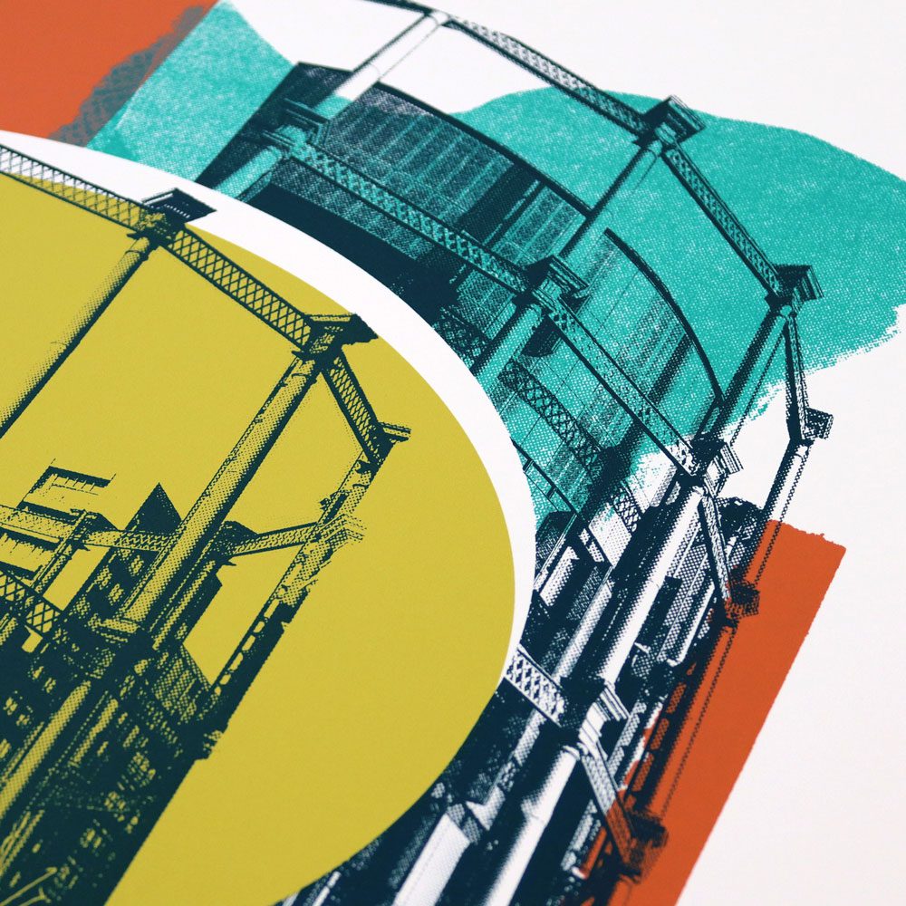 Gasholder Park Limited Edition Screen Print