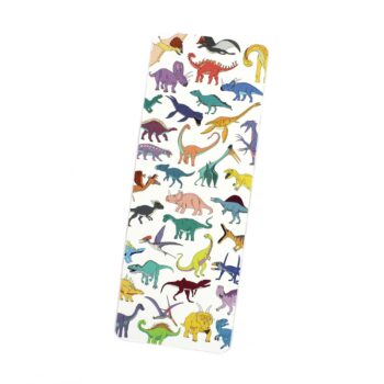 Scattered Dinosaur Bookmark