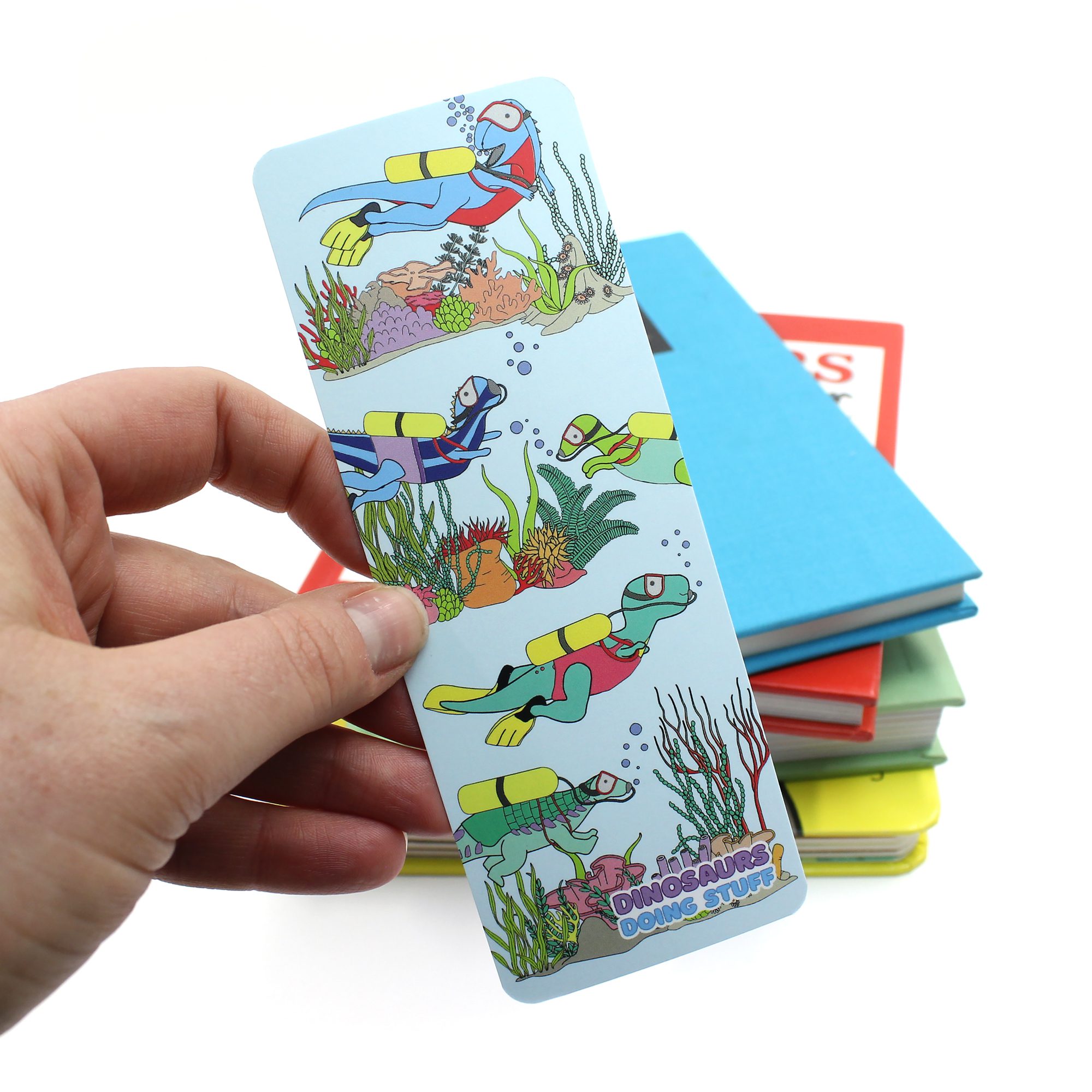 Under the sea Dinosaur Bookmark