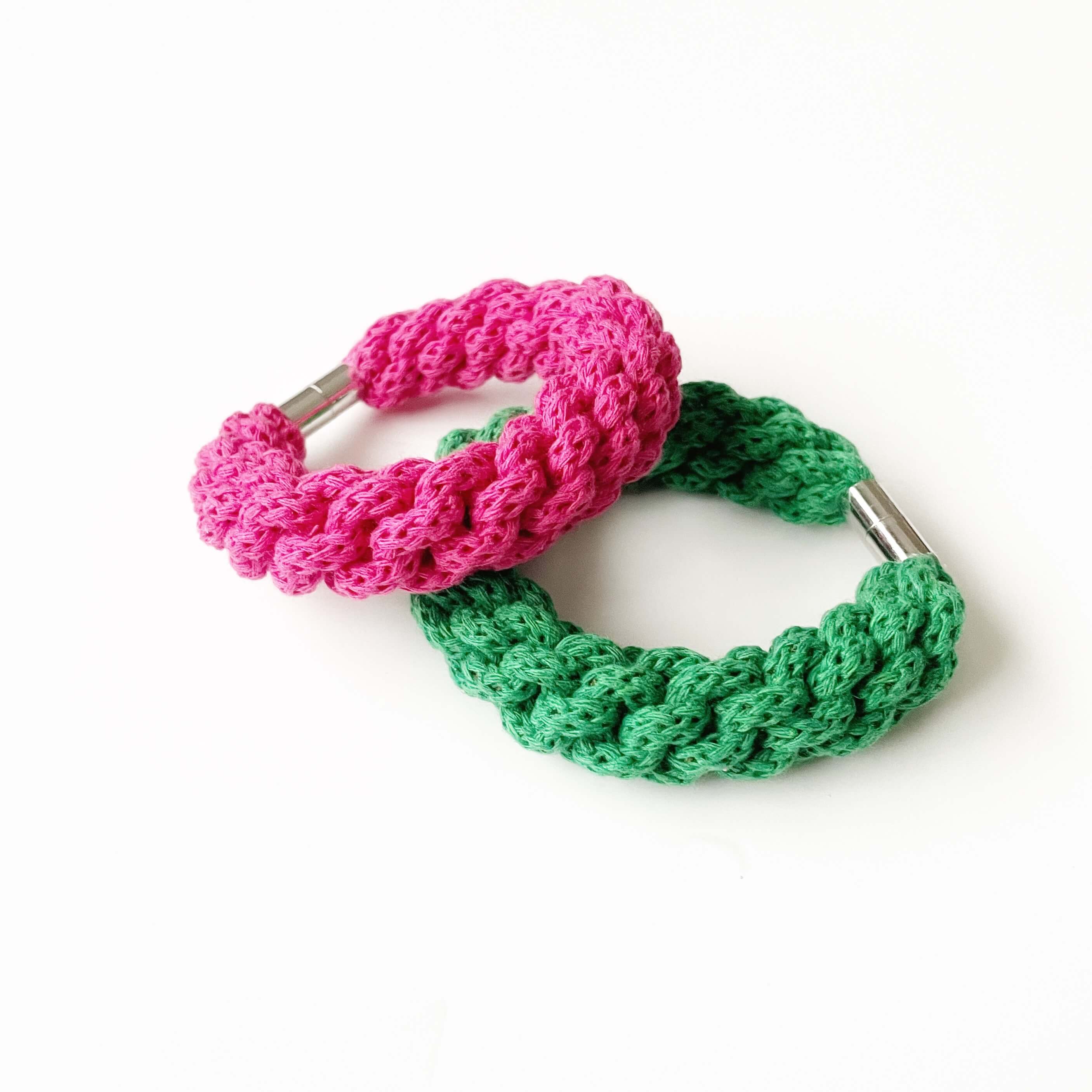 Emilia Bracelet, Woven cotton bracelets great for gifts, 28 colour options, Gifts for her