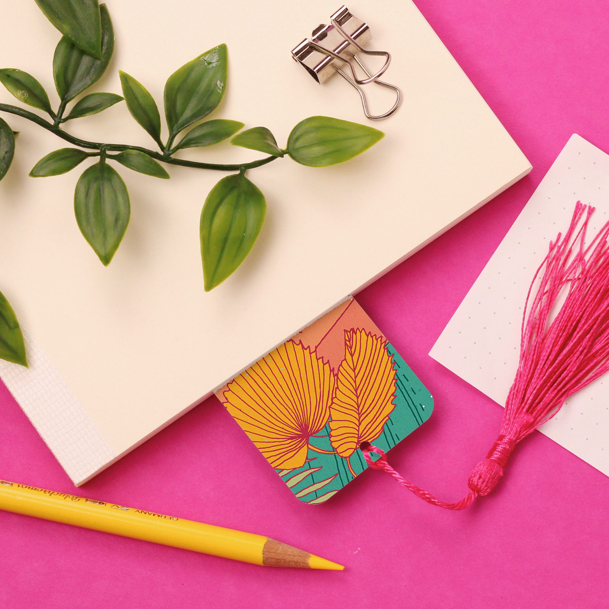 Glasshouse Aluminium Bookmark