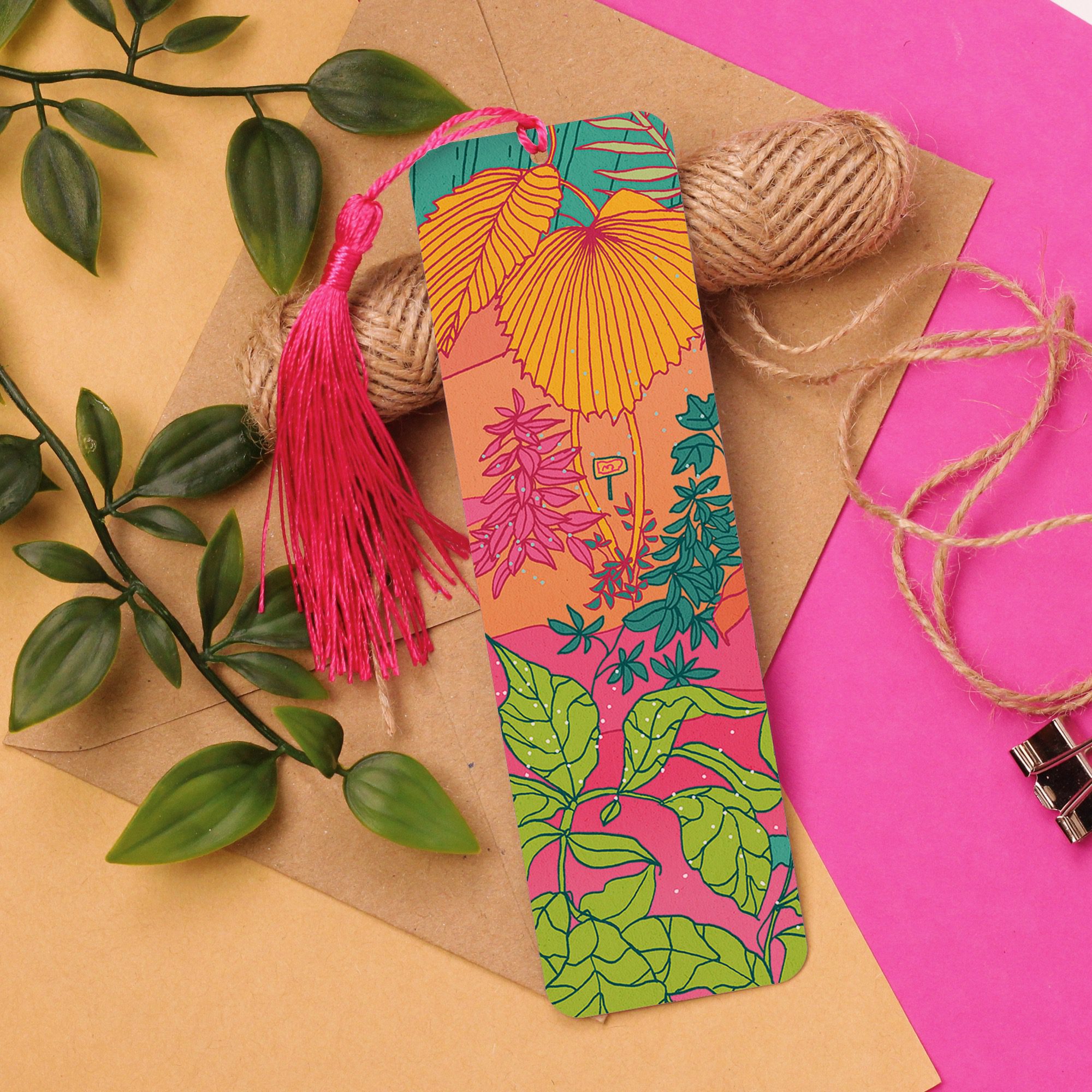 Glasshouse Aluminium Bookmark