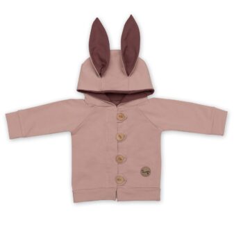 BABY & TODDLER PINK RABBIT HOODIE