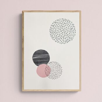 Abstract Circles I - Art Print