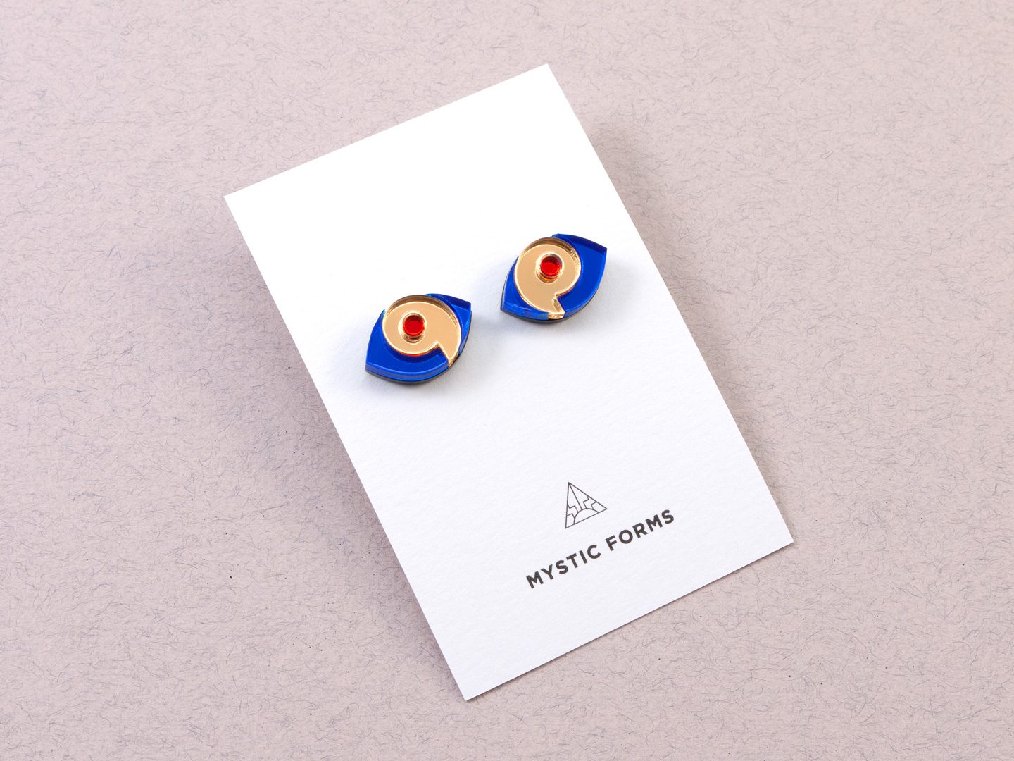 FORM066 HORUS Mini Stud Earrings - various colours