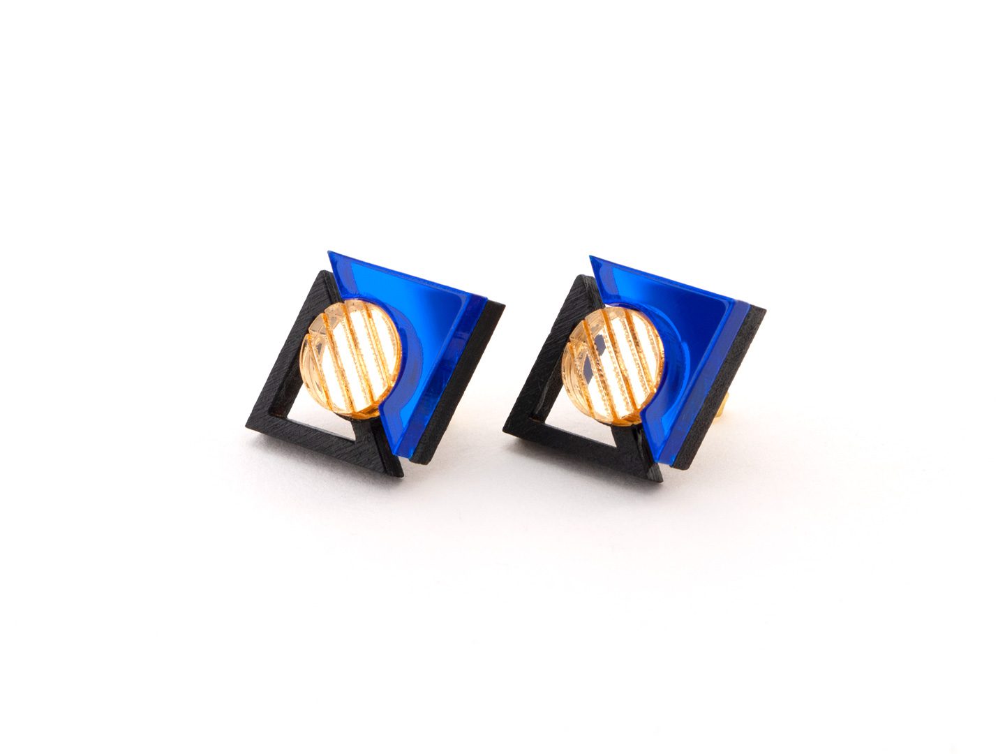 FORM068 KHUFU I Stud Earrings - Various Colours