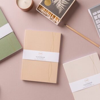 A5 notebook - Available in three colours