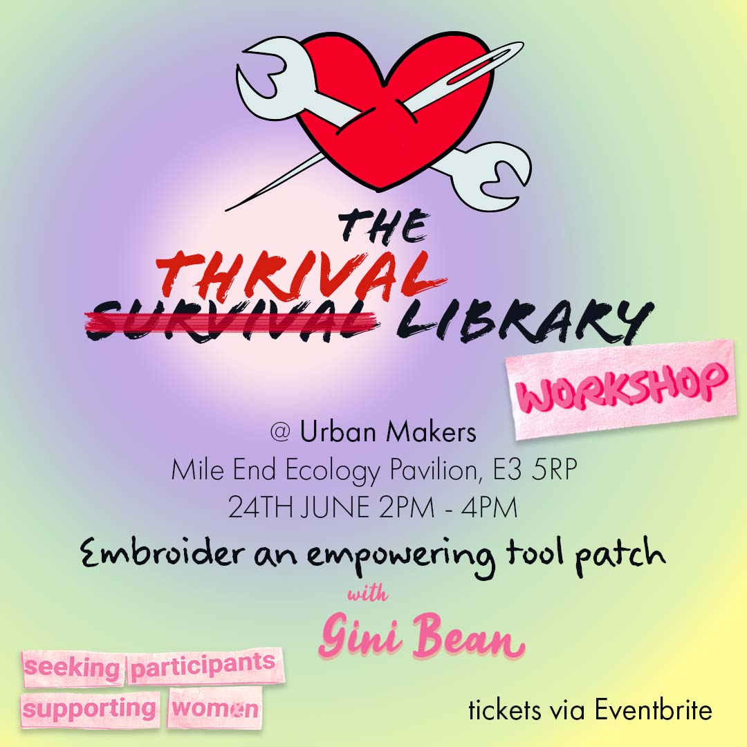 Patch embroidery workshop