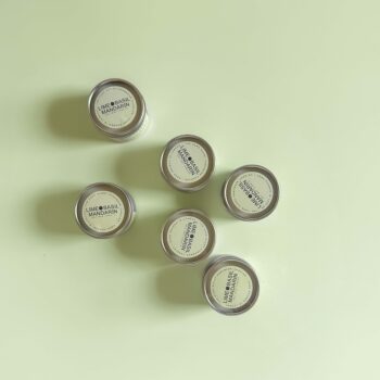 Lime Basil and Mandarin - 50g Mini Soy Candles in a Tin