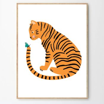Tiger friend print