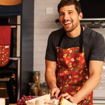 Gingerbread Folk Unisex Adult Apron