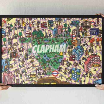 Clapham Artwork - Illustration