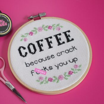 Coffee- Cross Stitch Kit