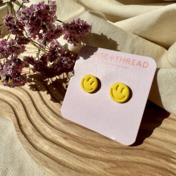 Rave Smiley Studs