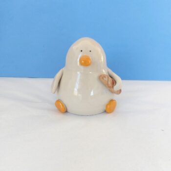 Ed with the Bread - Handmade Ceramic Duck