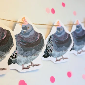 Pigeon Party Bunting
