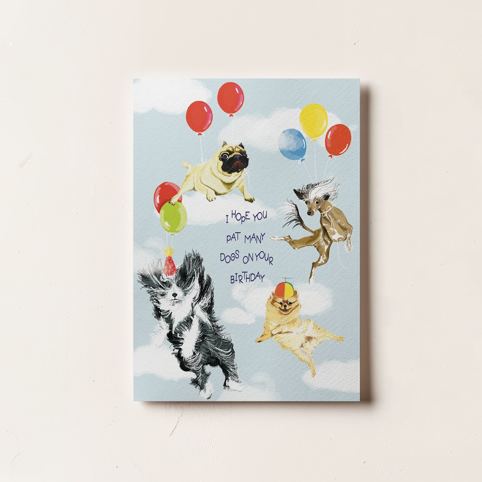 Party Dogs Birthday Card