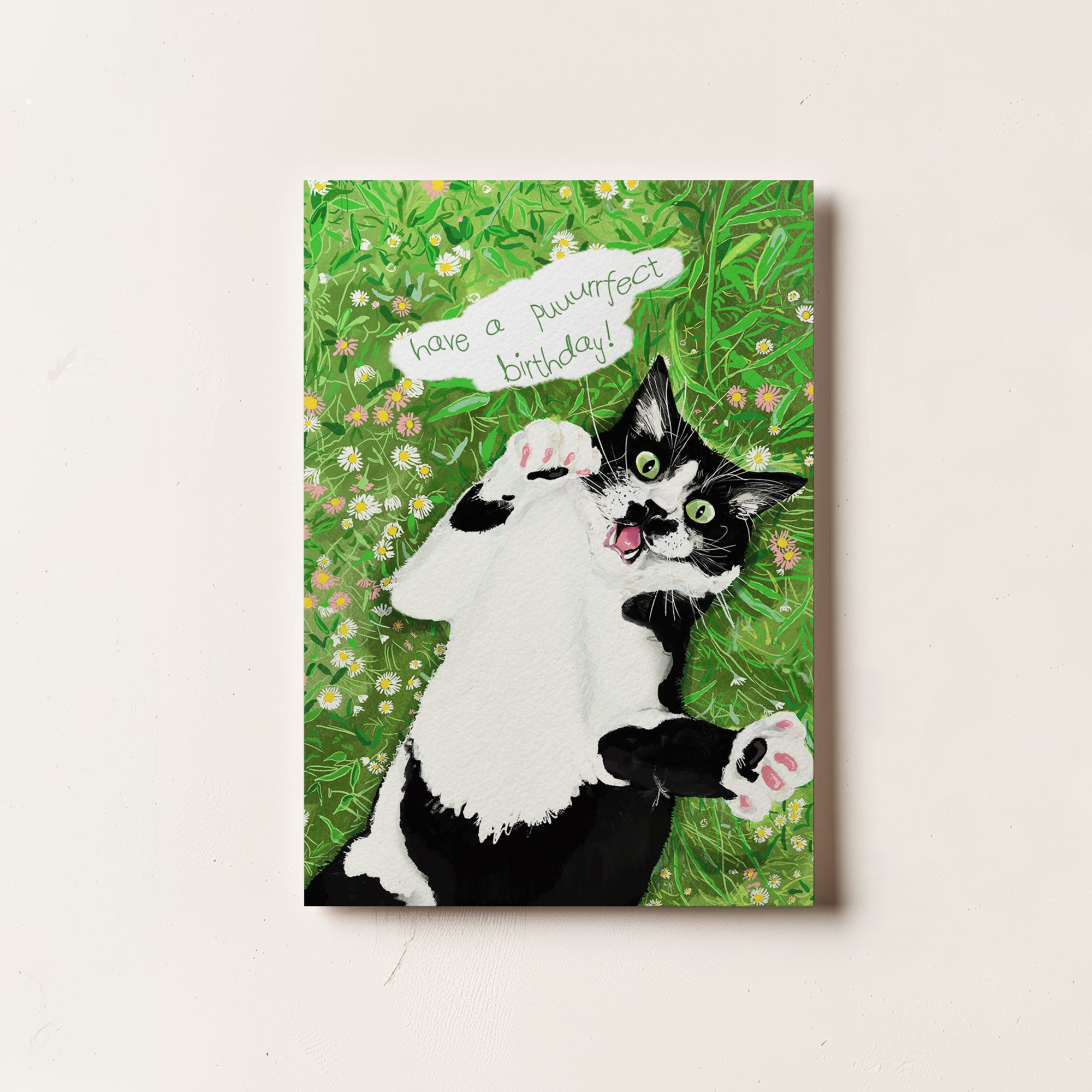 Have a Purfect Birthday Card
