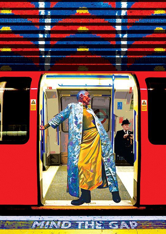 London Underground – Cathi Rae – Giclée Print